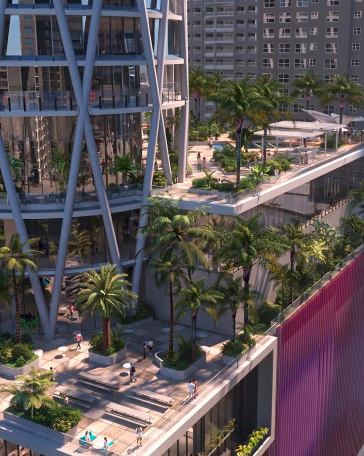 Santander Plans Major Redevelopment of Its Miami Office Space, Proposing a 41-Story Tower